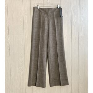 Classiques Entier Brown Multi Lexington Avenue Fit Straight Pant 2 NWT